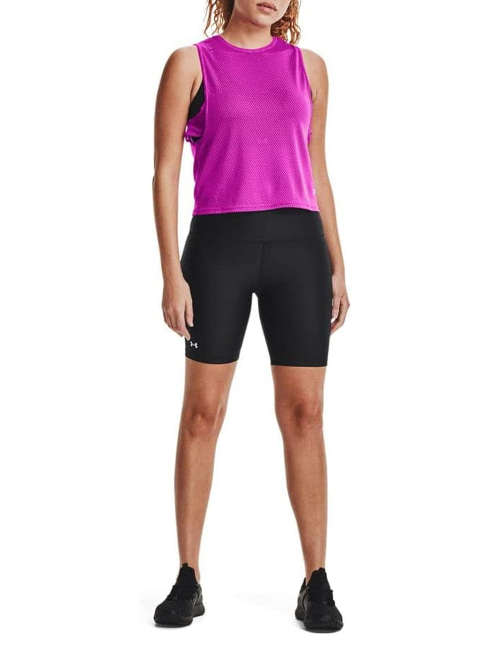 Pantaloncino Sportivo Under Armour Donna Nero Under Armour Angolo dello Sport