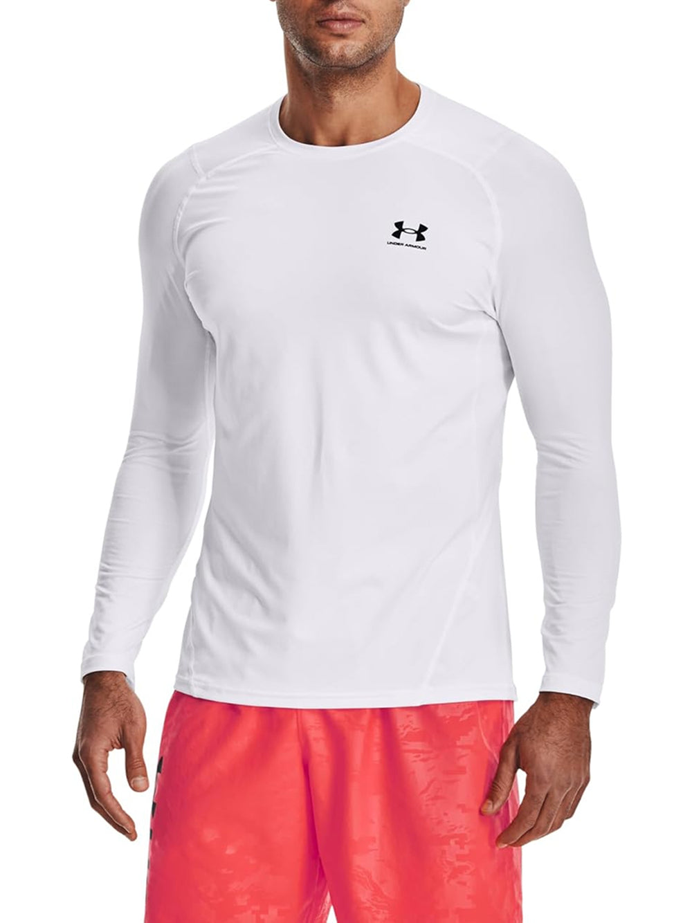 T-Shirt Sportiva Under Armour Uomo Bianco Under Armour Angolo dello Sport
