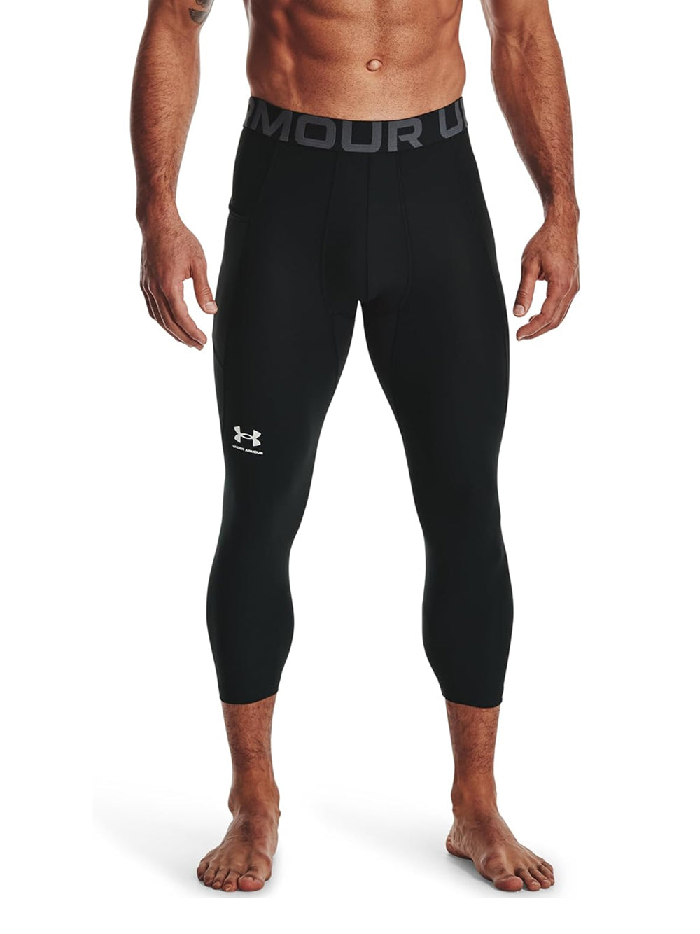 Leggings Sportivo Under Armour Uomo Nero Under Armour Angolo dello Sport