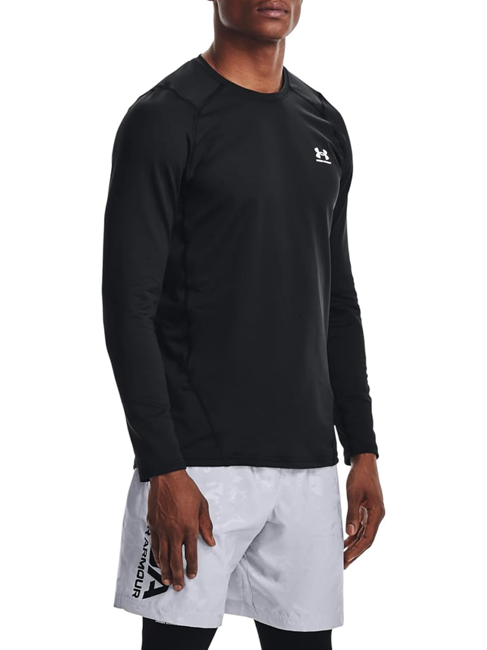 T-Shirt Sportiva Under Armour Uomo Nero Under Armour Angolo dello Sport