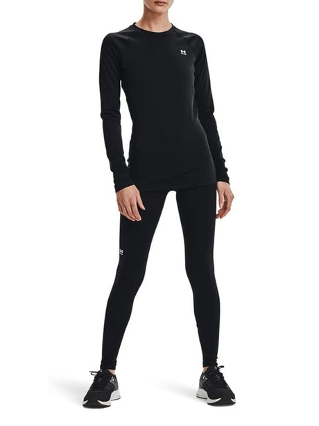 Leggings Sportivo Under Armour Donna Nero Under Armour  Angolo dello Sport