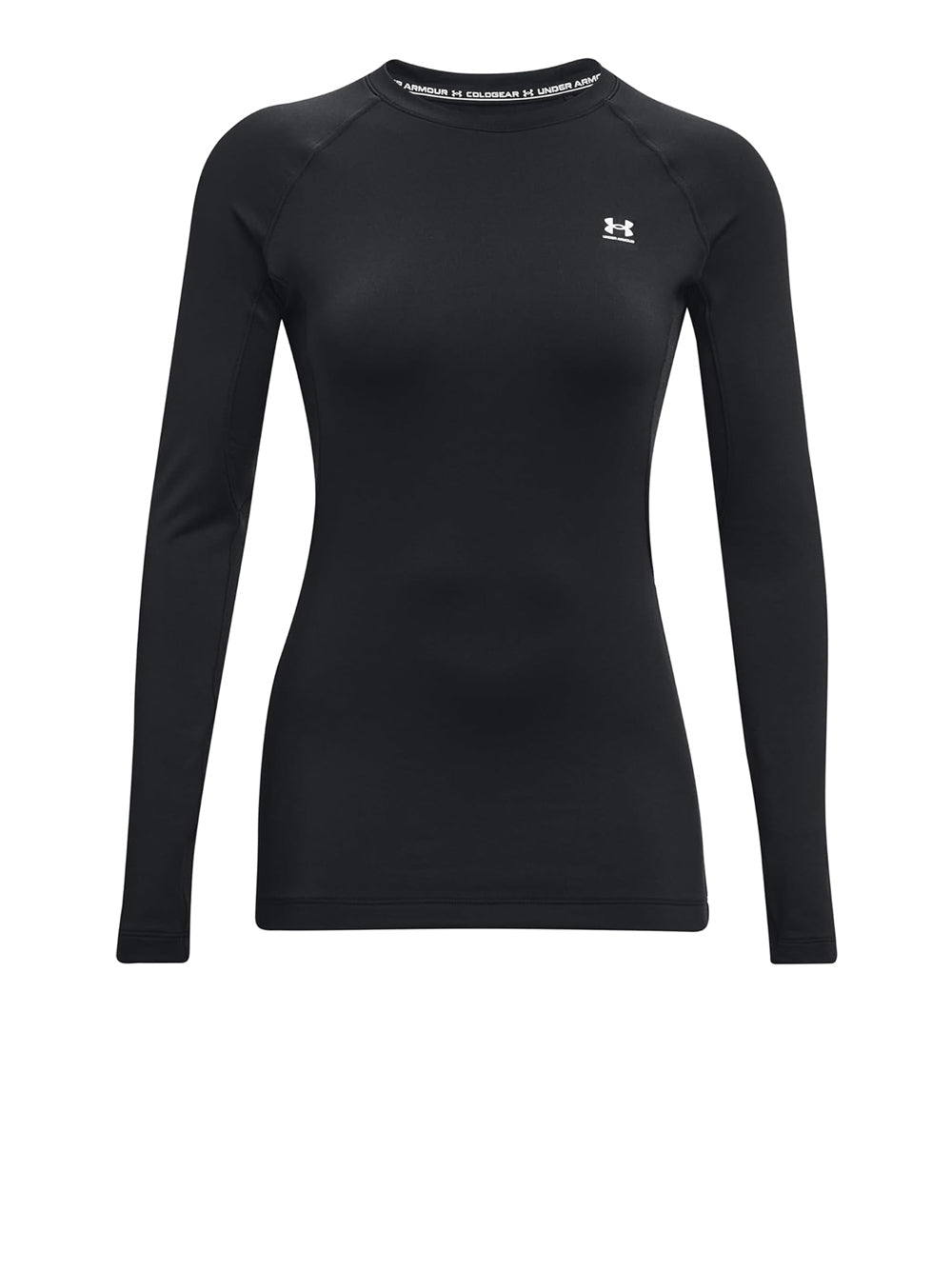 T-Shirt Sportiva Under Armour Donna Ua Authentics Crew Nero Under Armour Angolo dello Sport