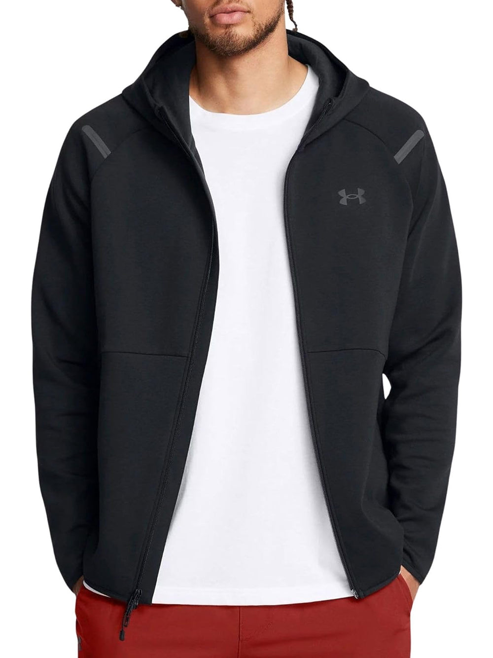 Felpa Under Armour Uomo Nero Under Armour Angolo dello Sport