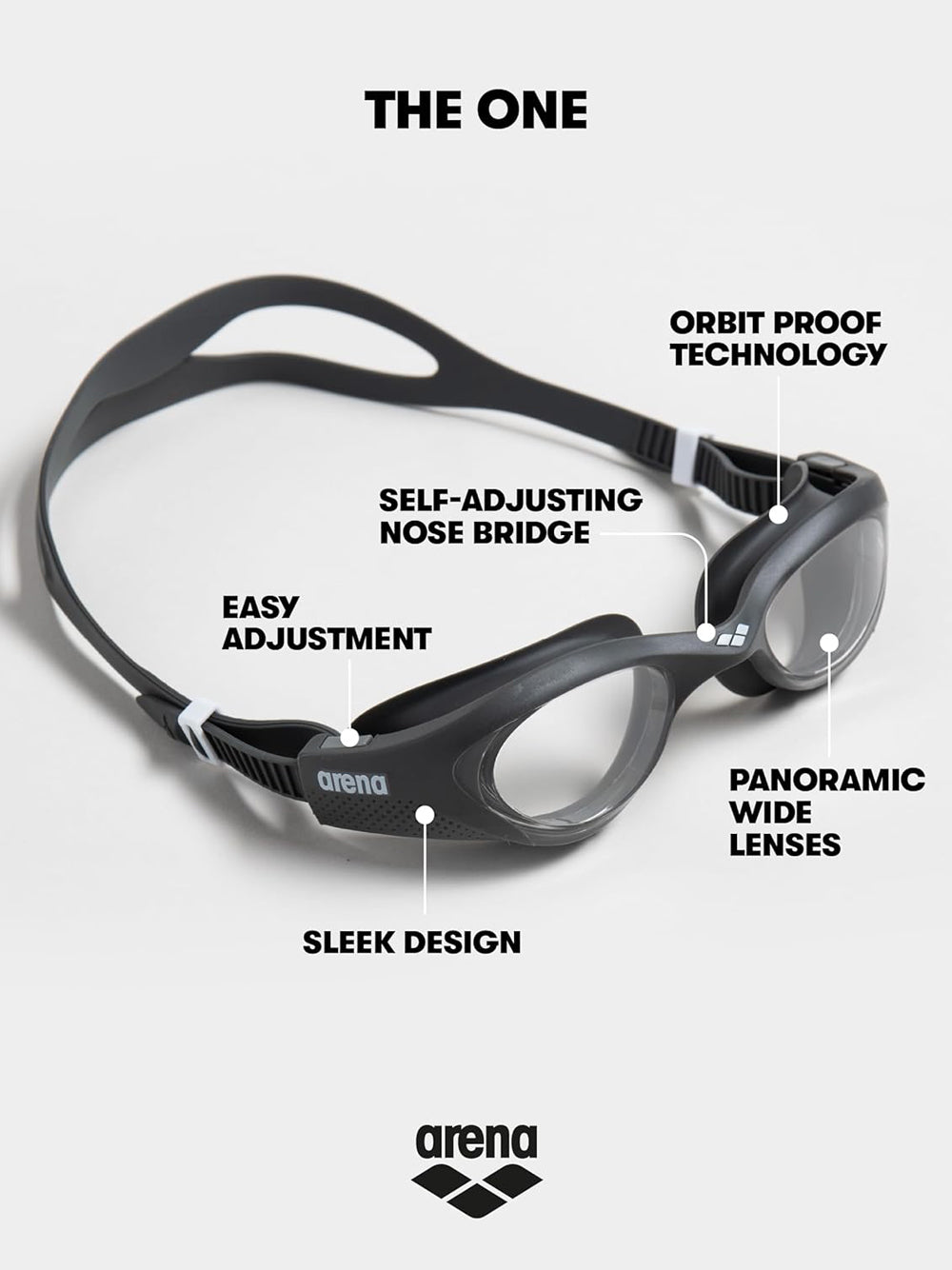 Occhiali - Occhialini The One Arena Unisex - Multicolore