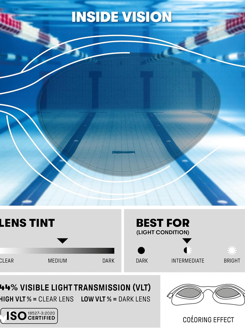 Occhiali - Occhialini The One Arena Unisex - Multicolore