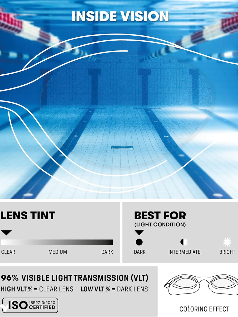 Occhiali - Occhialini The One Arena Unisex - Multicolore