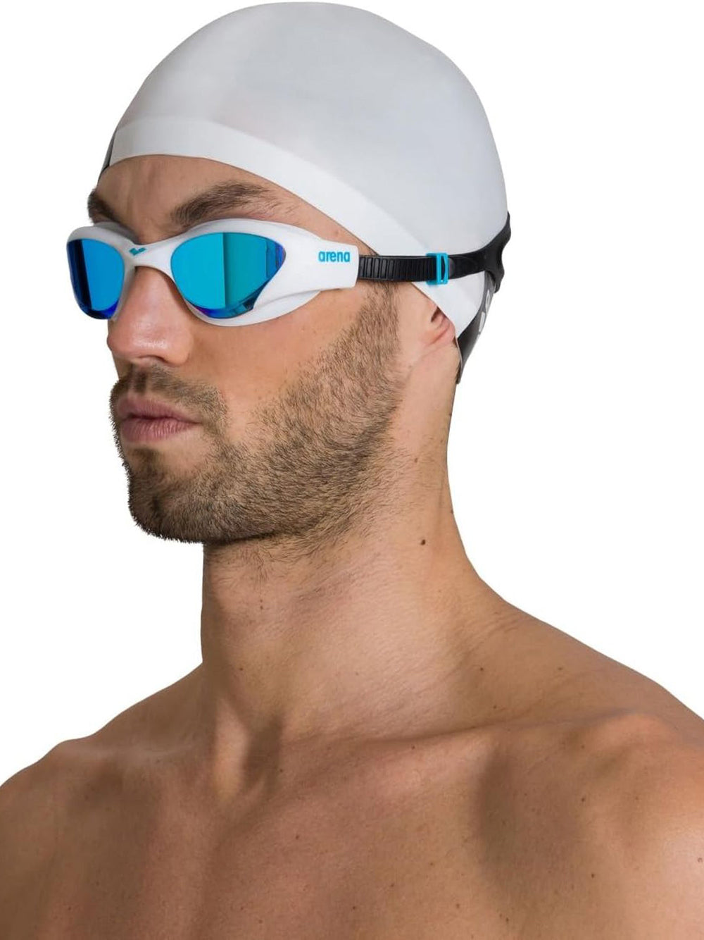 Occhiali - Occhialini Tehe One Mirror Arena Unisex Silver Black - Nero