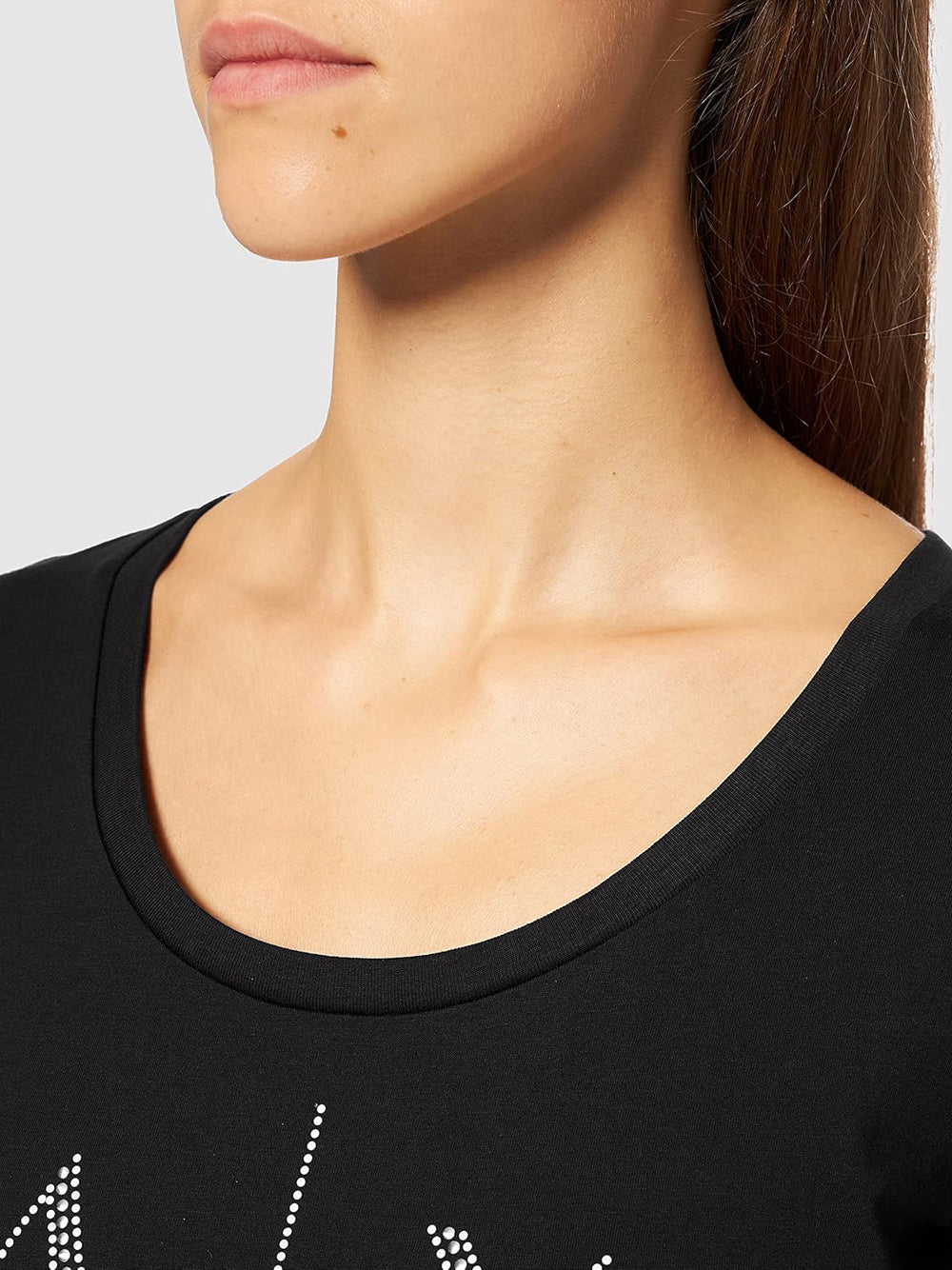 T-shirt Armani Exchange Donna - Nero