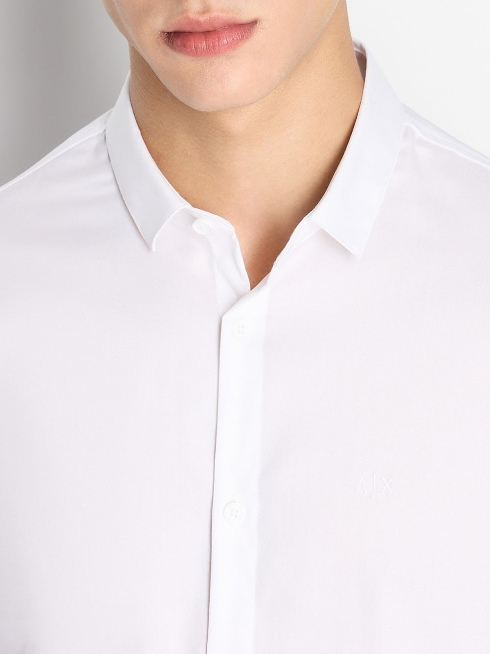 Camicia Classica Armani Exchange Uomo - Bianco