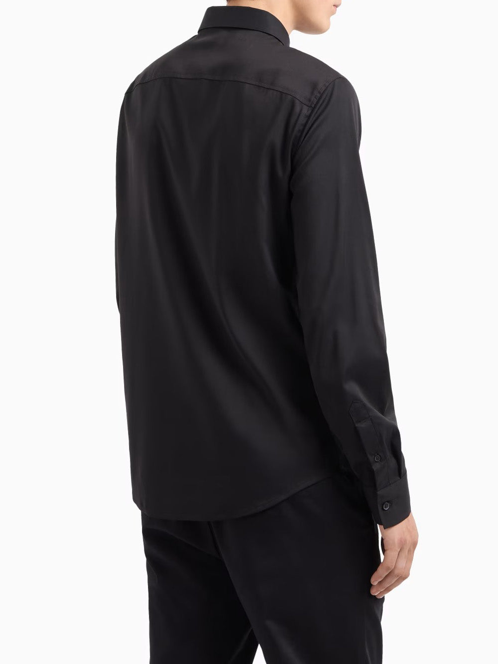 Camicia Classica Armani Exchange Uomo - Nero