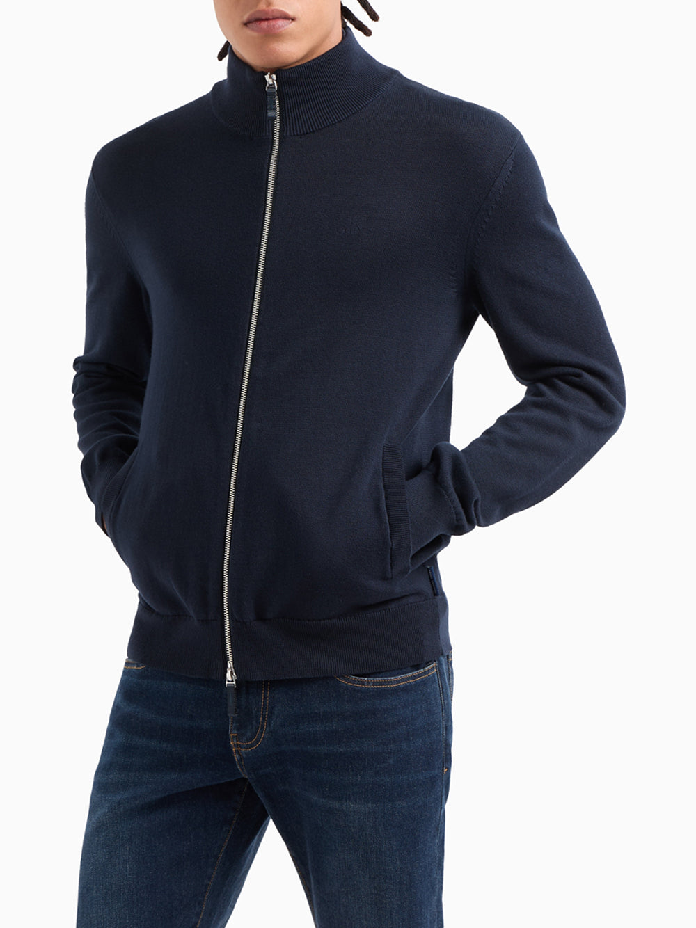 Cardigan Armani Exchange Uomo - Navy