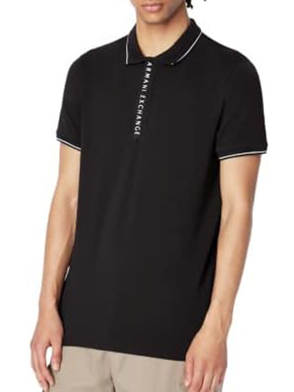Polo Armani Exchange Uomo - Nero