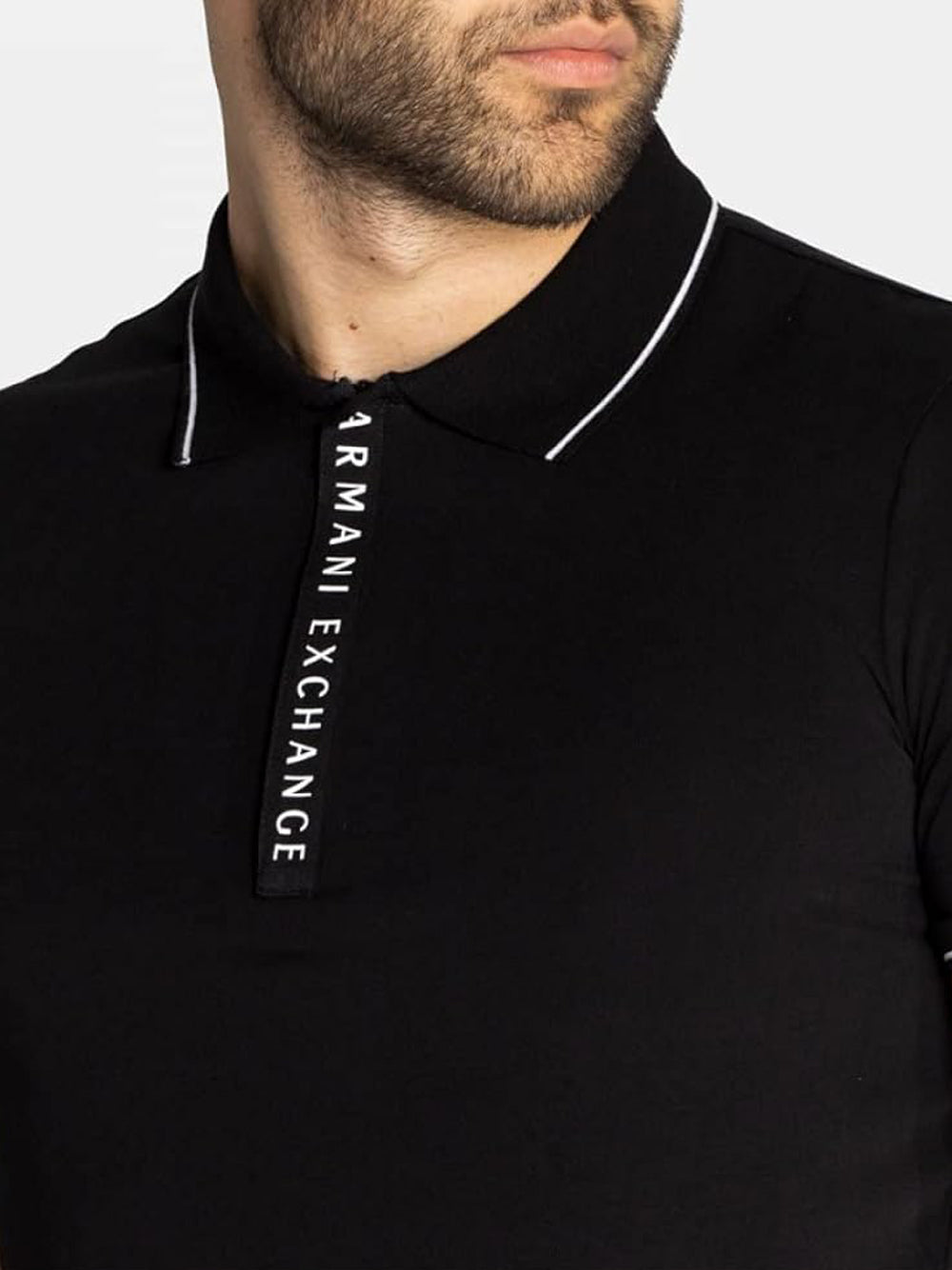 Polo Armani Exchange Uomo - Nero
