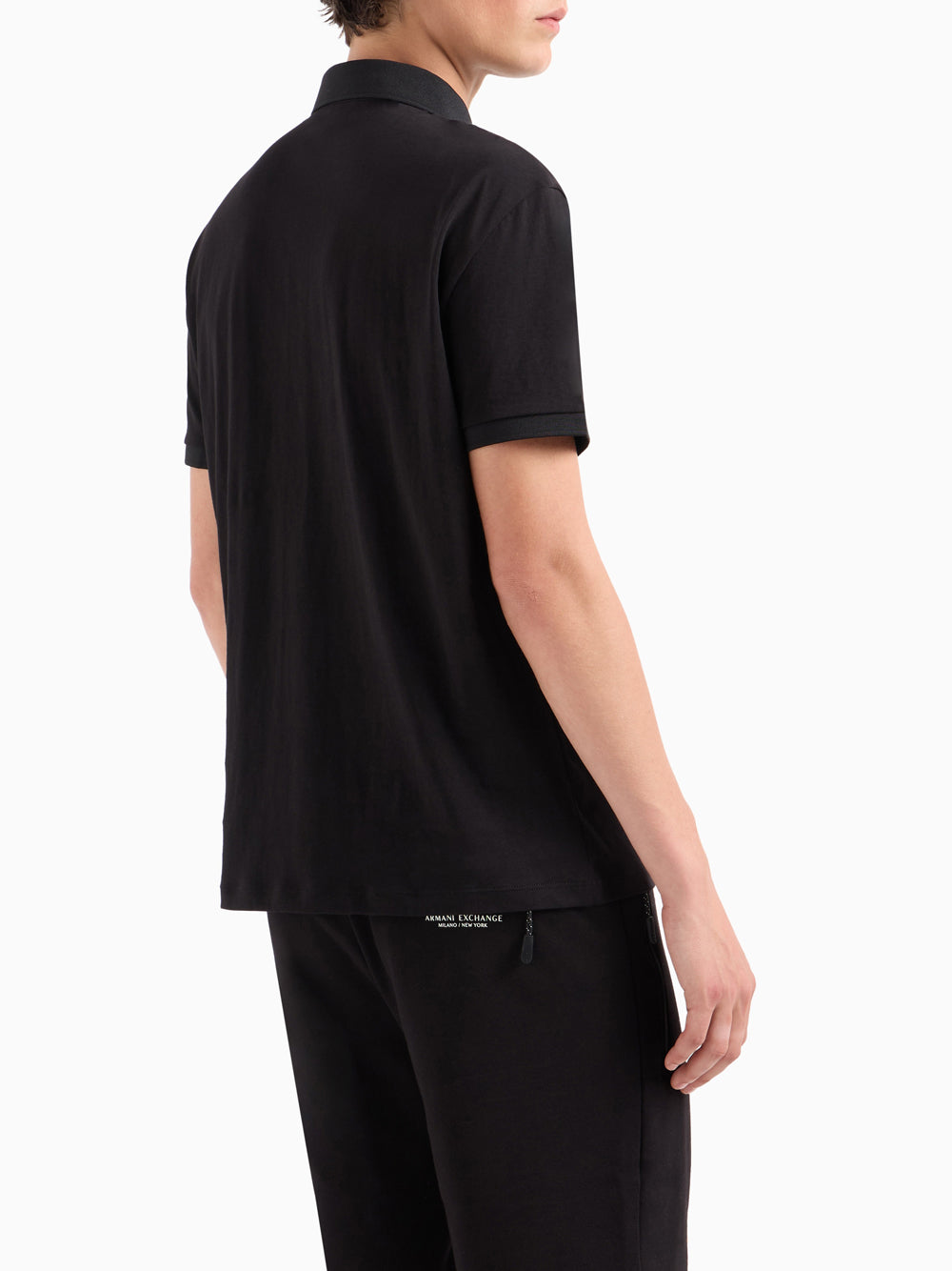 Polo Armani Exchange Uomo - Nero