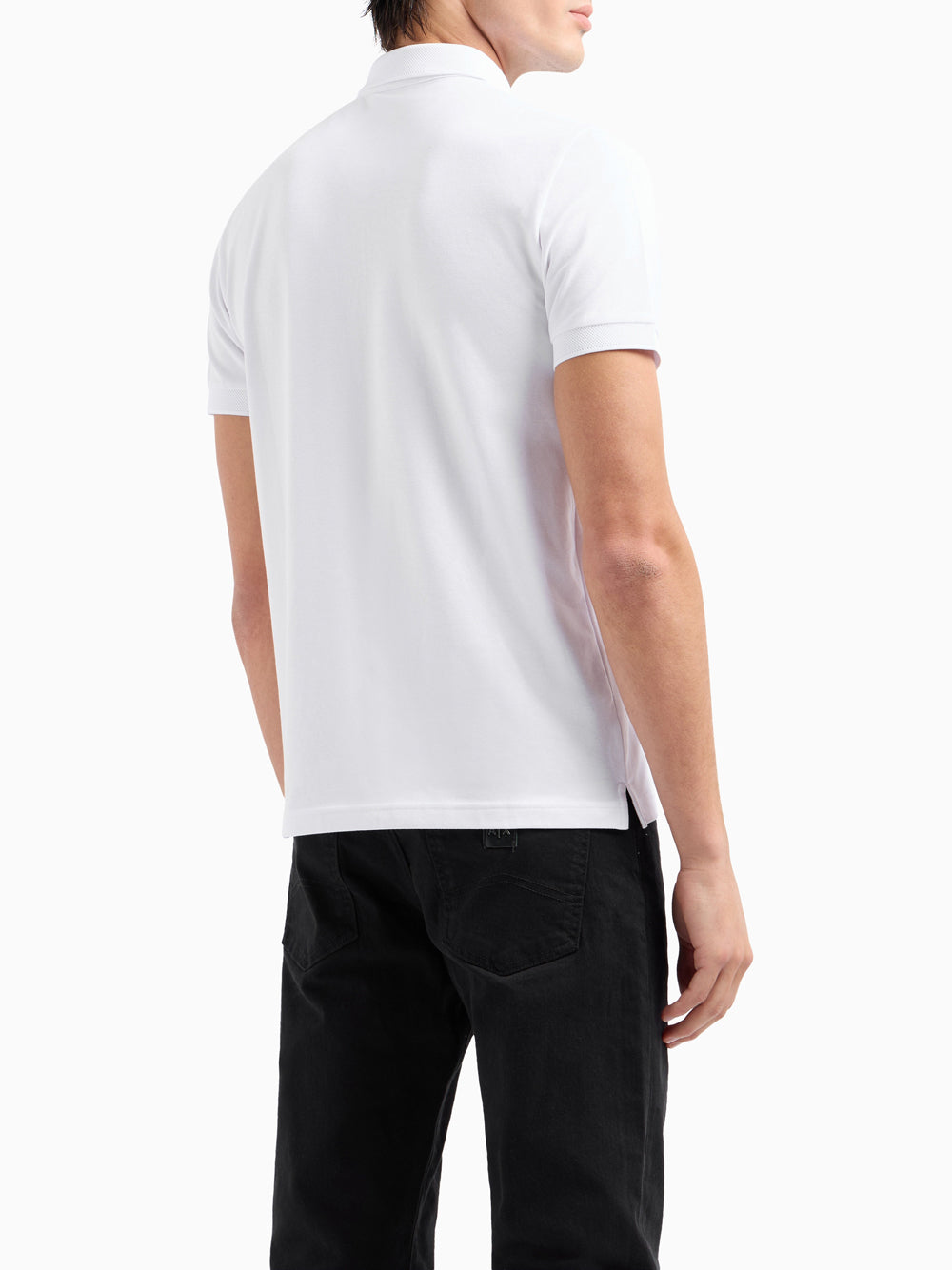 Polo Armani Exchange Uomo - Bianco