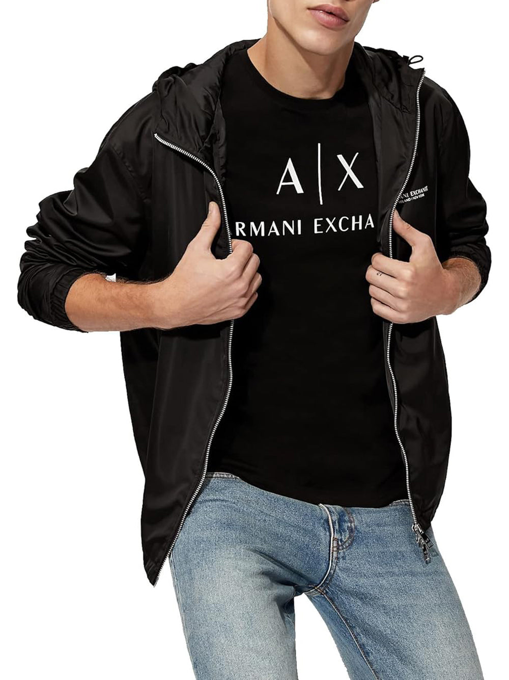 T-Shirt Armani Exchange Uomo - Navy