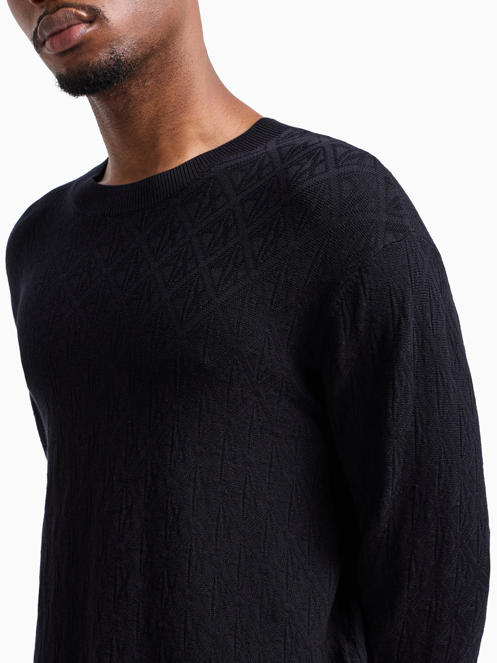 Pullover Armani Exchange Uomo - Blu