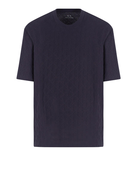 T-Shirt Armani Exchange Uomo - Blu