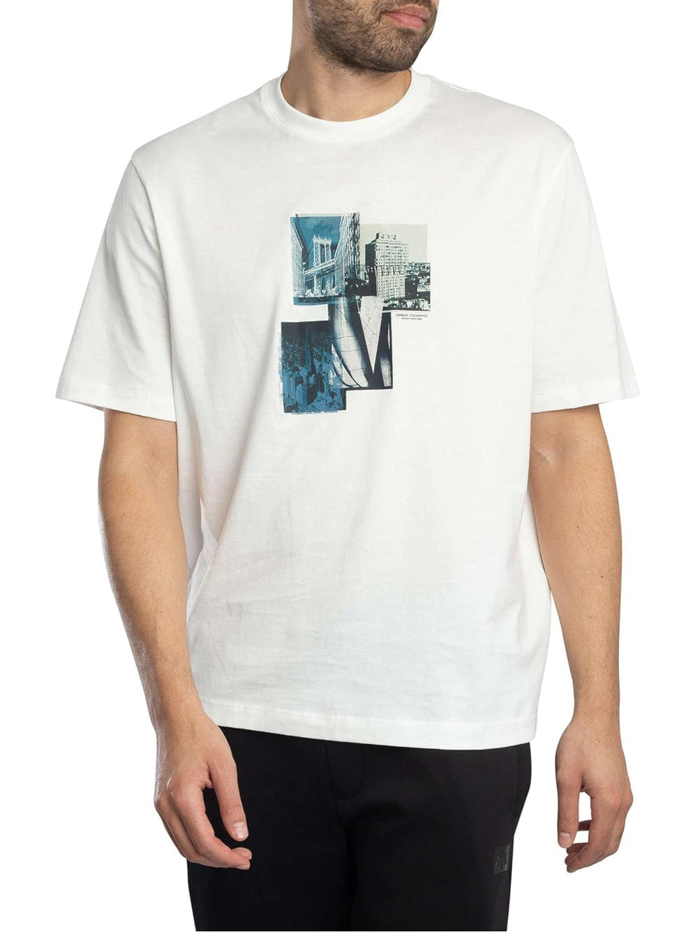 T-shirt Armani Exchange Uomo - Bianco