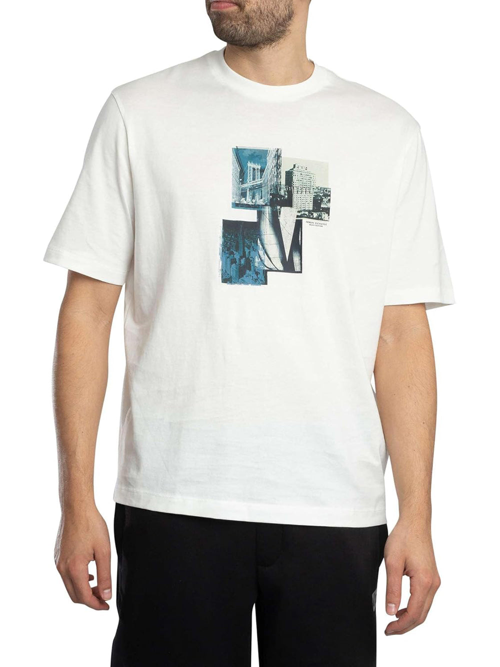 T-shirt Armani Exchange Uomo - Bianco