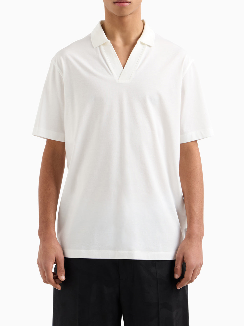 Polo Armani Exchange Uomo - Bianco