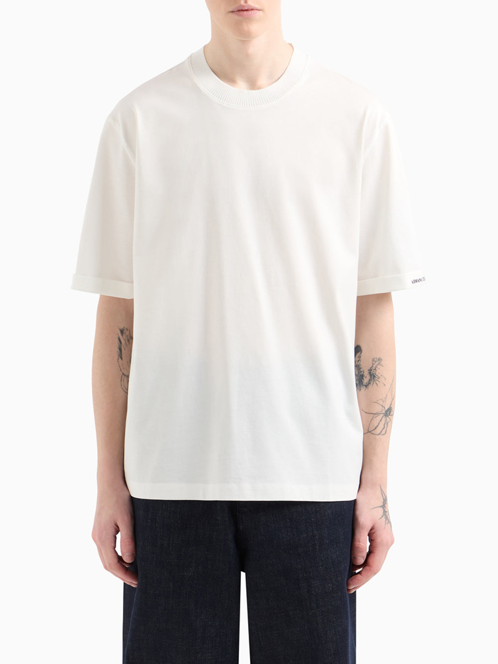 T-Shirt Armani Exchange Uomo - Bianco