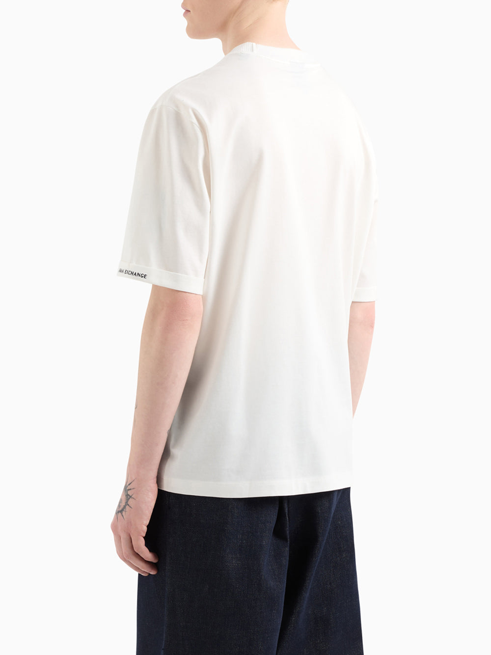 T-Shirt Armani Exchange Uomo - Bianco
