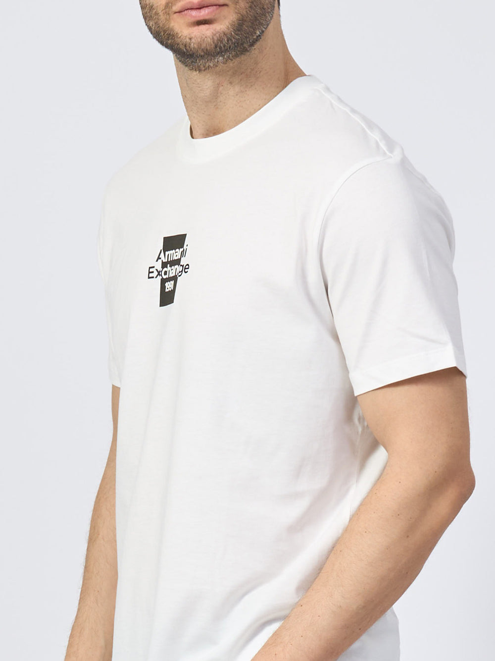 T-Shirt Armani Exchange Uomo - Bianco