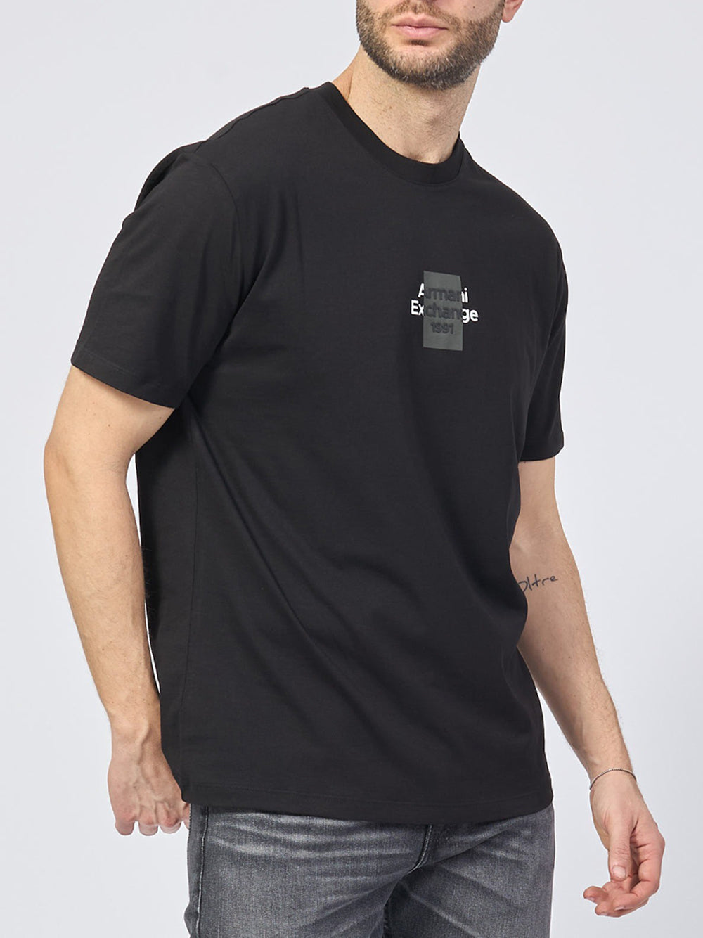 T-Shirt Armani Exchange Uomo - Nero