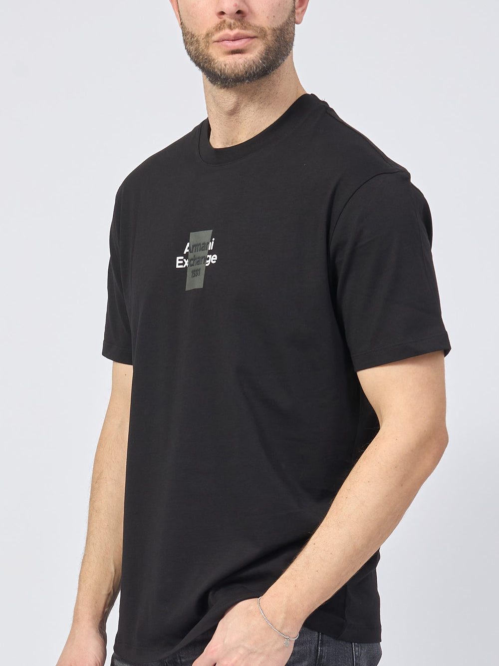 T-Shirt Armani Exchange Uomo - Nero