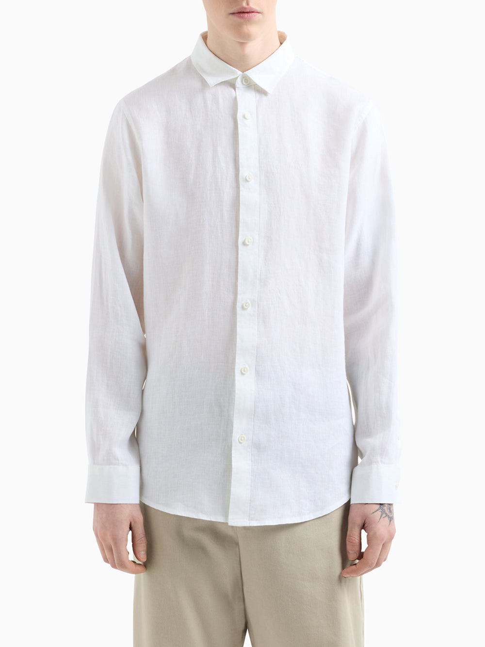 Camicia Armani Exchange Uomo - Bianco