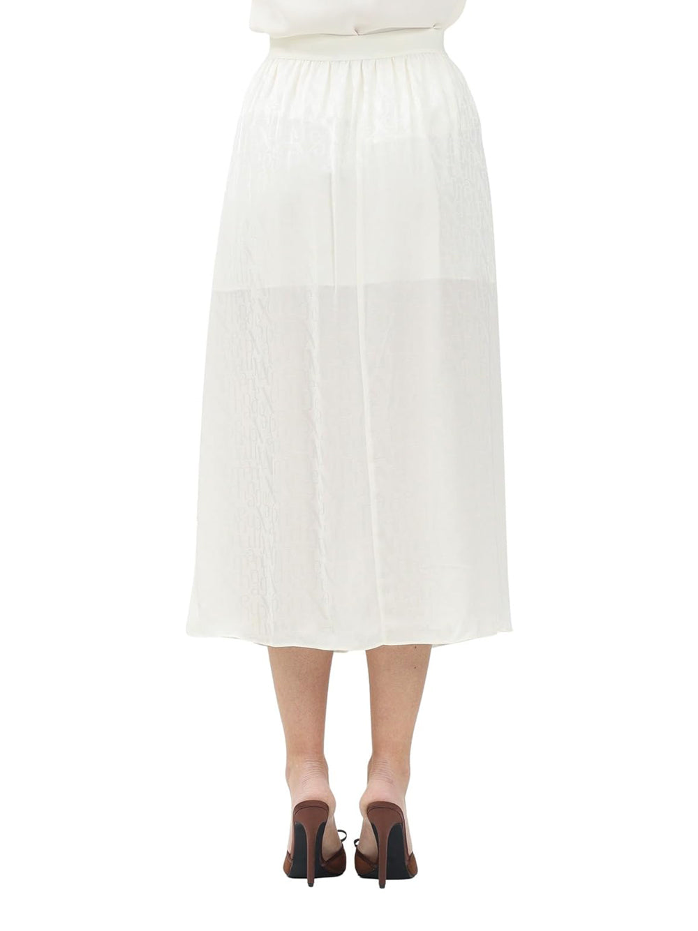 Gonna Armani Exchange Donna - Avorio