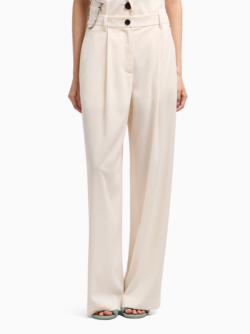 Pantalone Armani Exchange Donna - Bianco