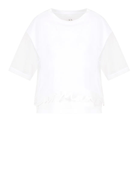 T-Shirt Armani Exchange Donna - Bianco