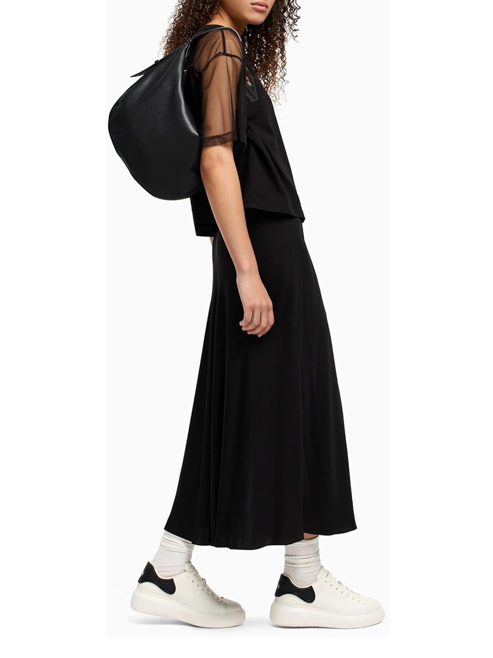 Borsa Armani Exchange Donna - Nero