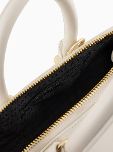 Borsa Armani Exchange Donna - Bianco