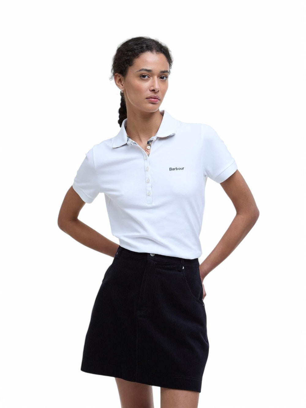 Polo Portsdown Barbour Donna - Bianco