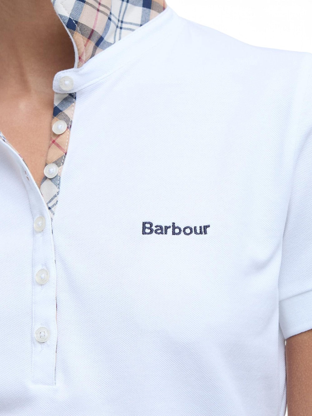 Polo Portsdown Barbour Donna - Bianco
