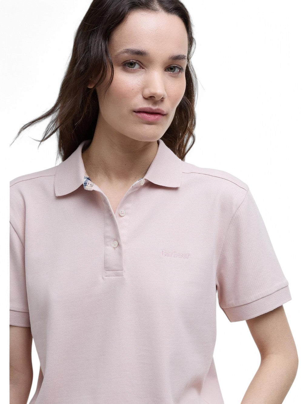 Polo Bowford Barbour Donna - Rosa