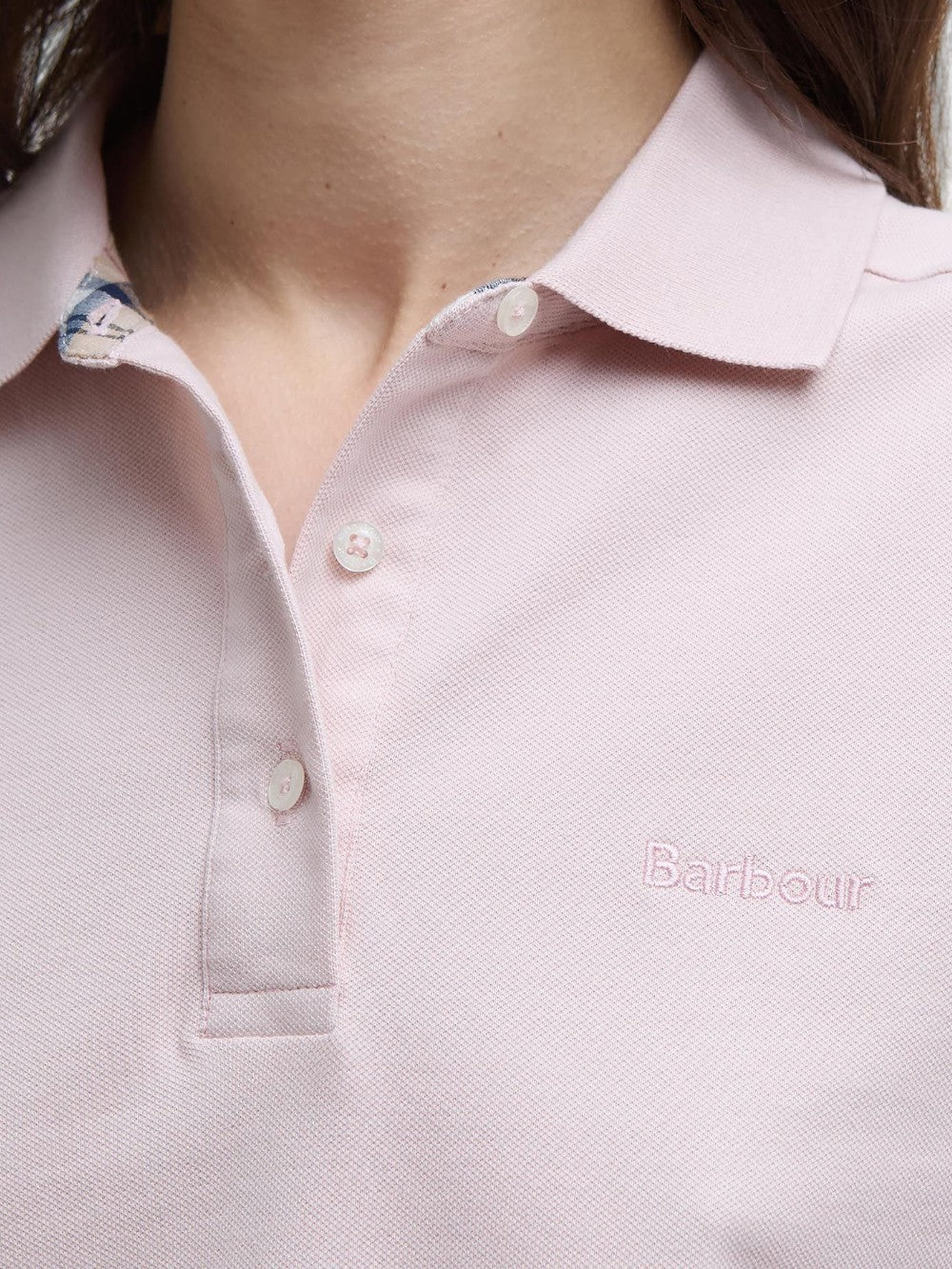 Polo Bowford Barbour Donna - Rosa