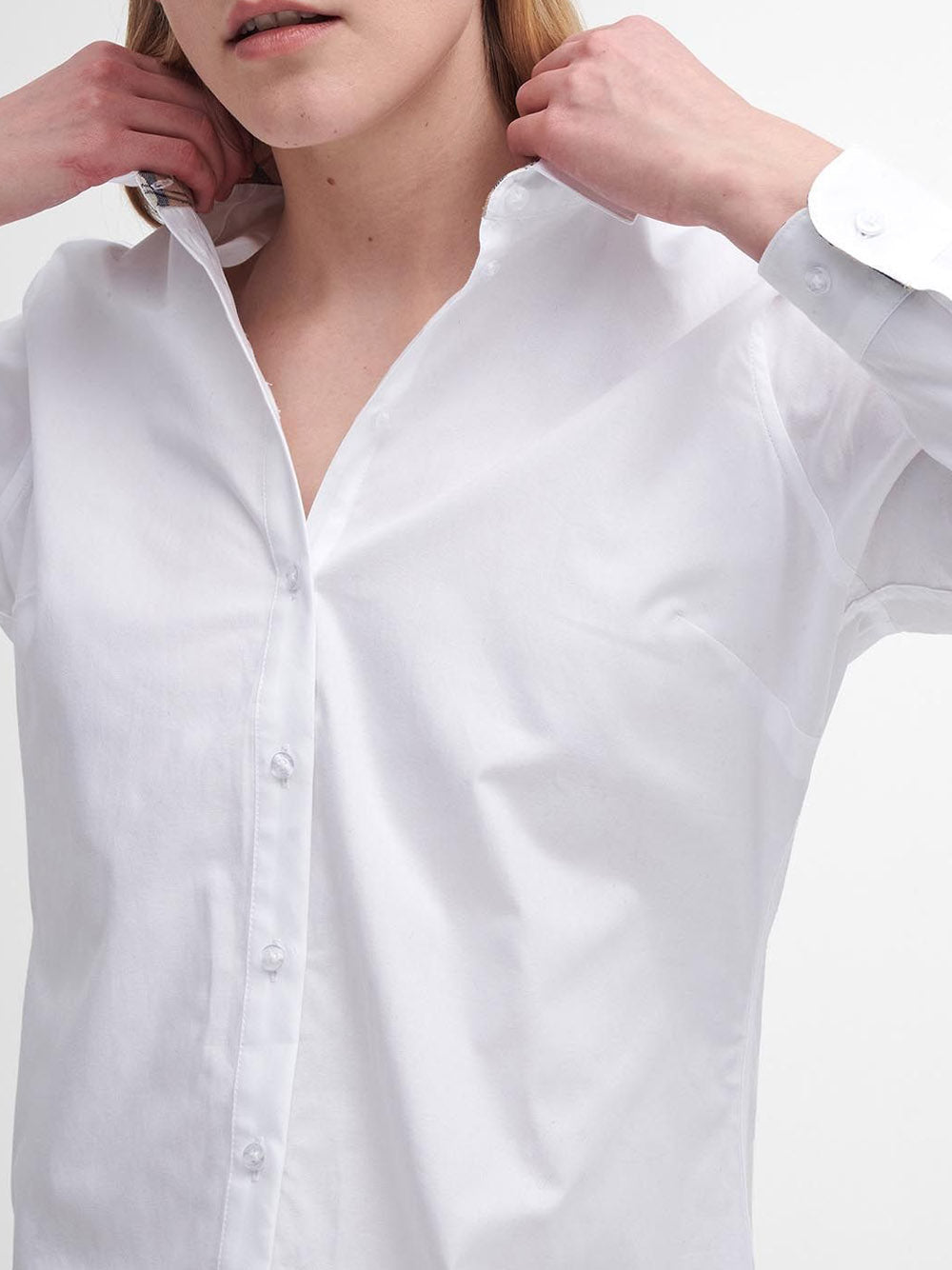 Camicia Derwent Barbour Donna - Bianco