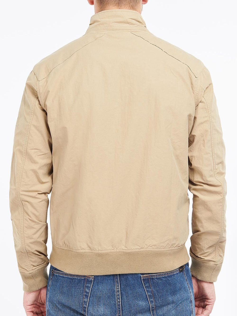 Giubbino Barbour Rectifier Harrington Uomo - Beige