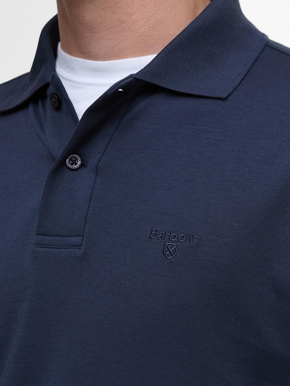 Polo Hylton Interlock Barbour Uomo - Navy