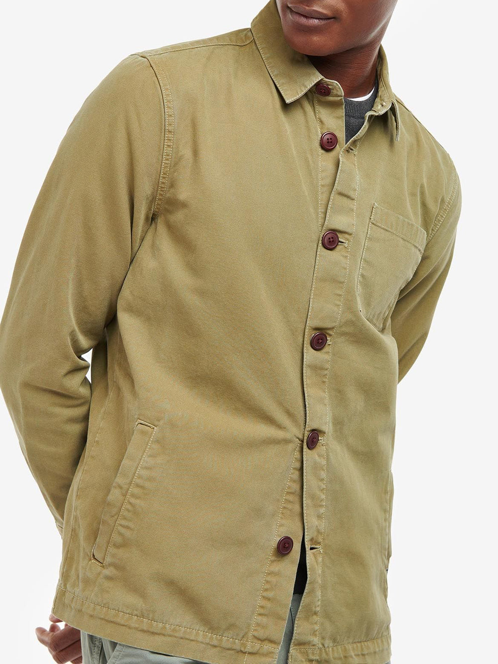 Camicia Casual Barbour Uomo - Verde
