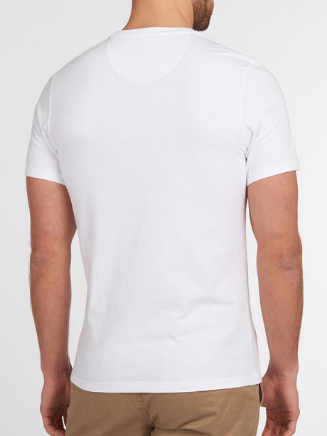 T-Shirt Barbour Uomo - Bianco