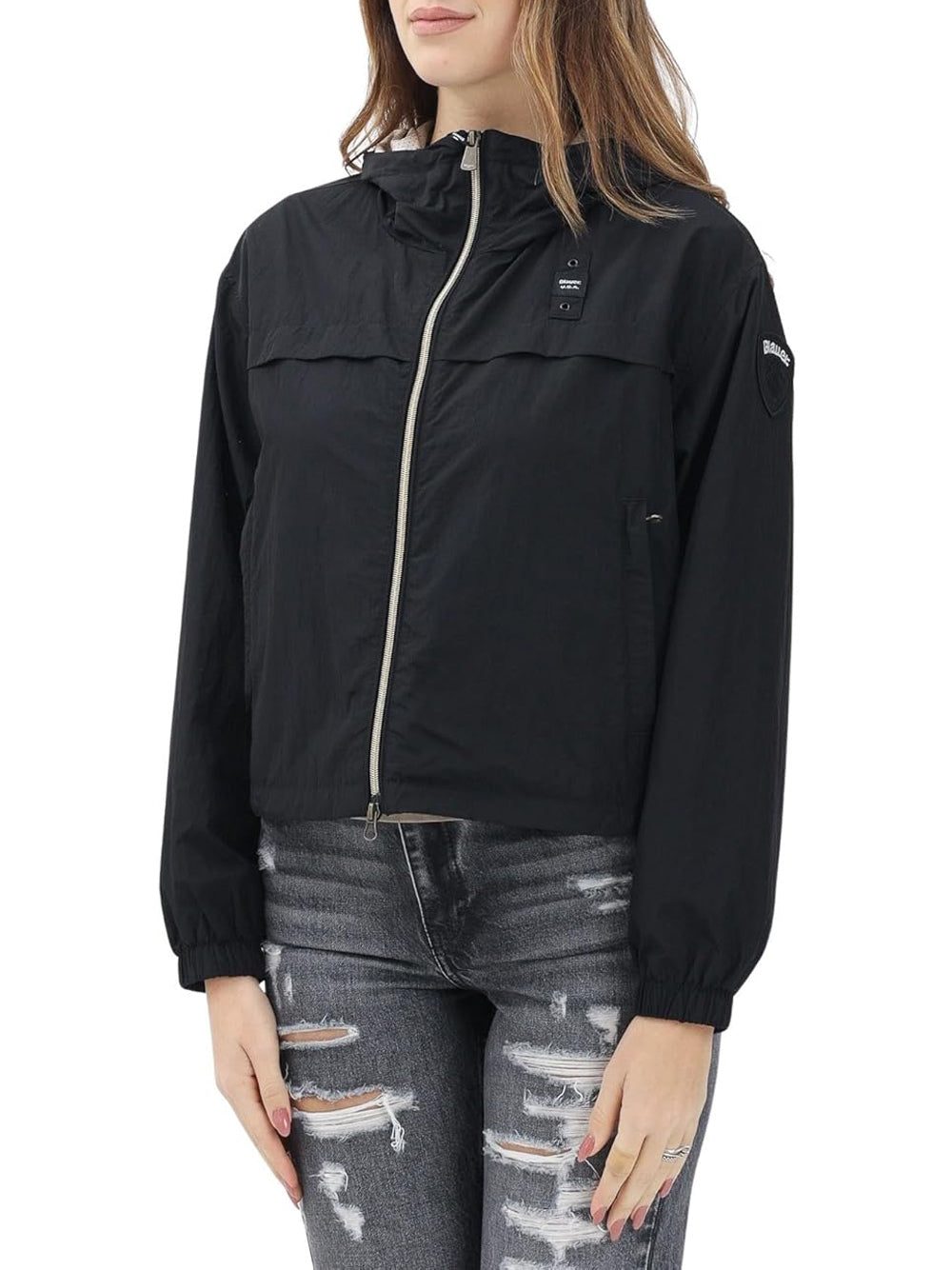 Giubbino Burrage Blauer Donna