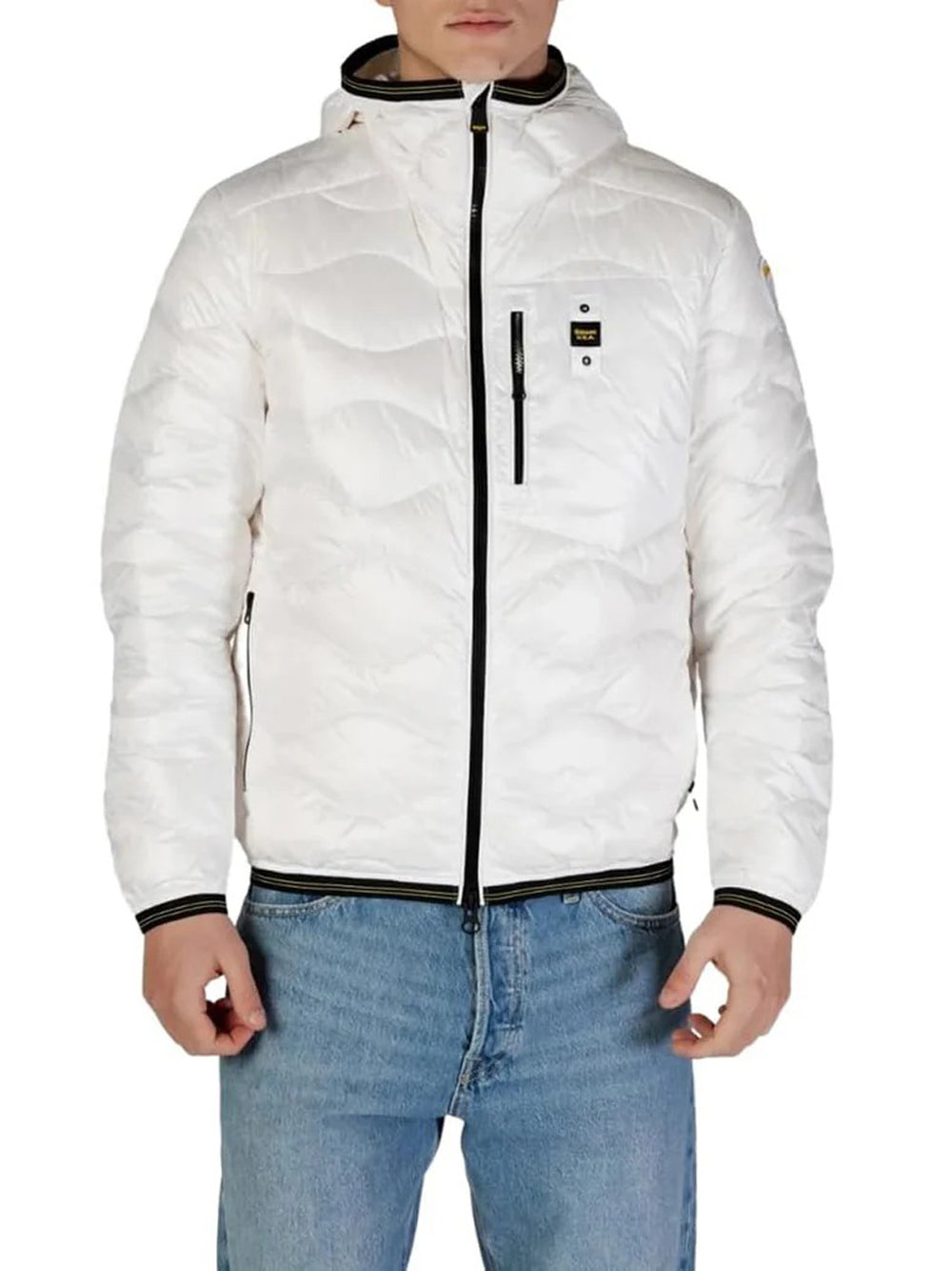 Piumino Wave Blauer Uomo - Bianco