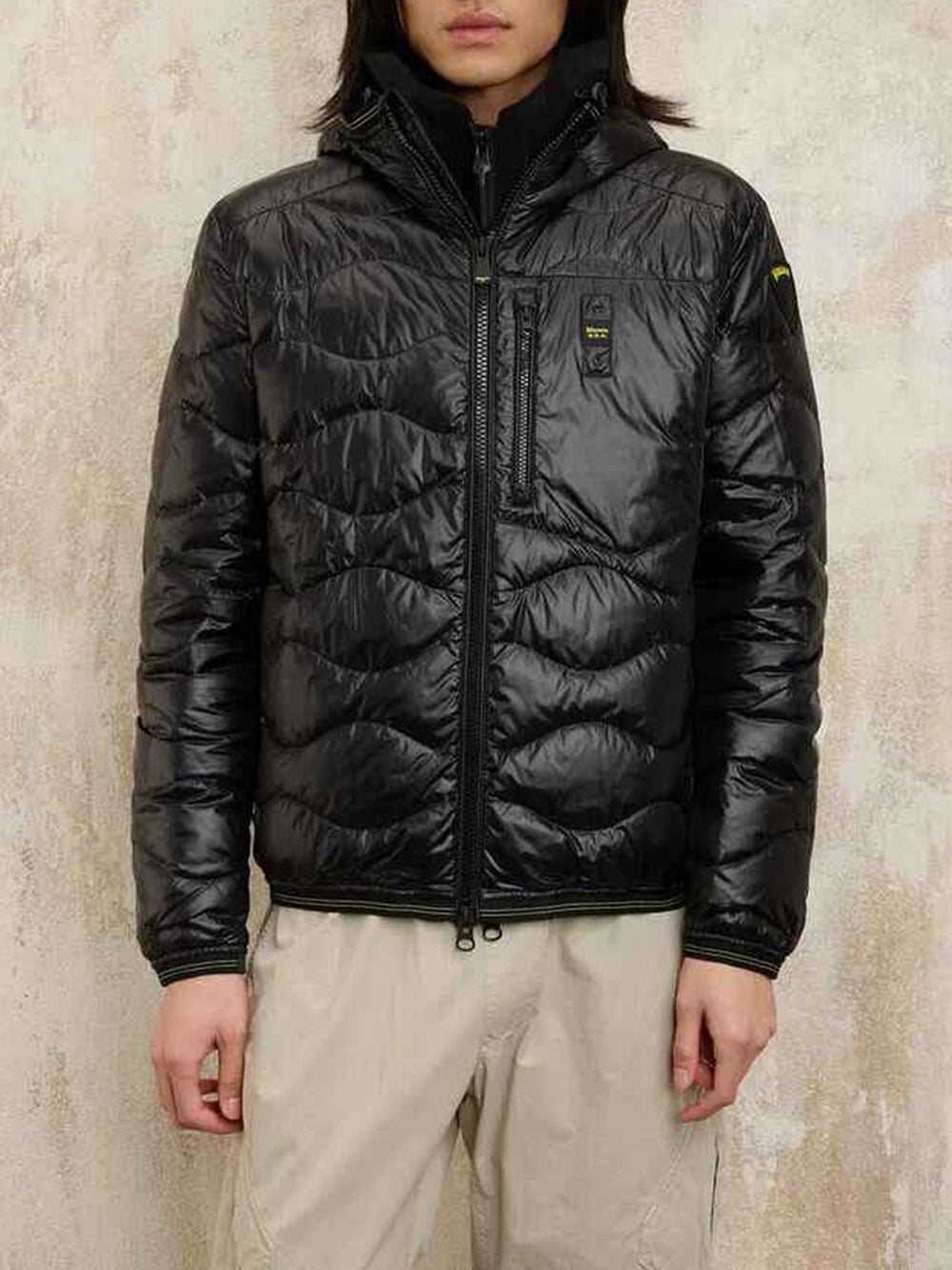 Piumino Wave Blauer Uomo - Nero