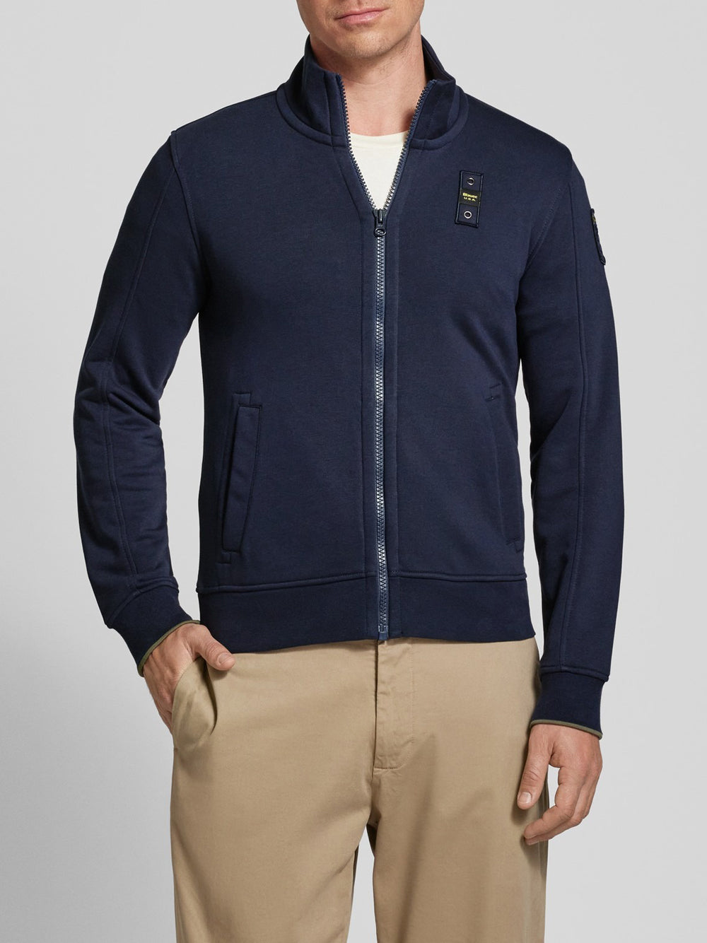 Felpa City Blauer Uomo - Blu