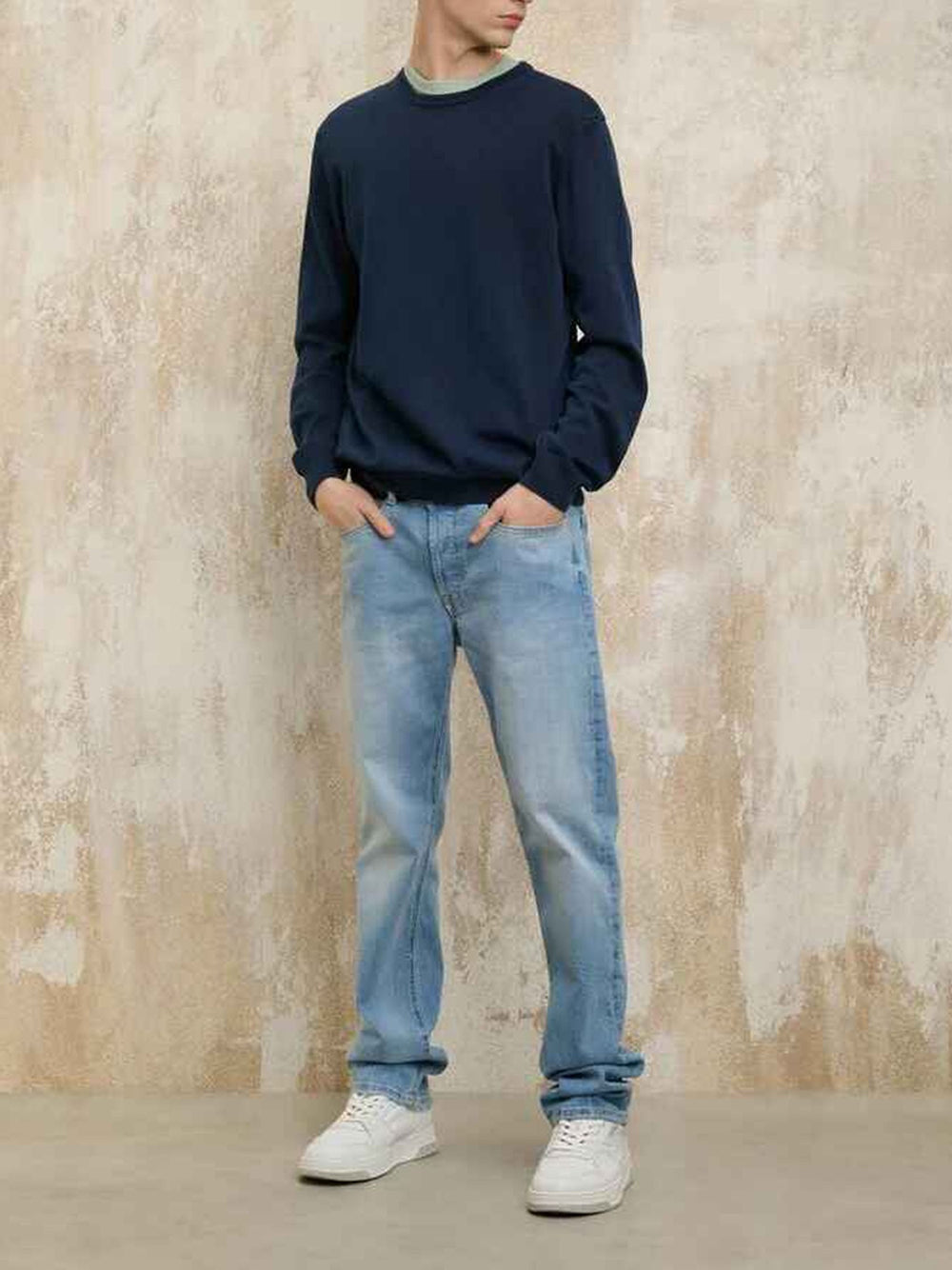 Maglia Blauer Mugar Uomo - Blu